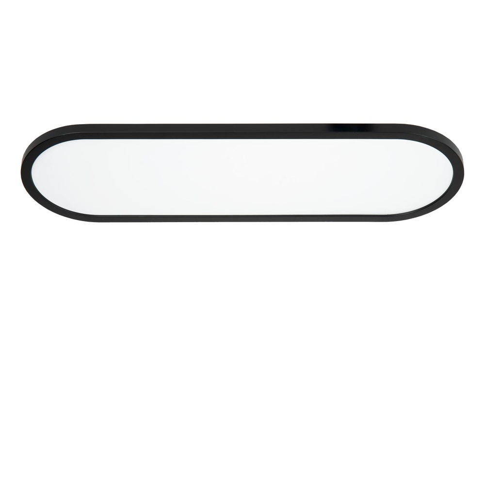 Lucide Ovale plafonniereElly zwart 24W - 07121/24/30